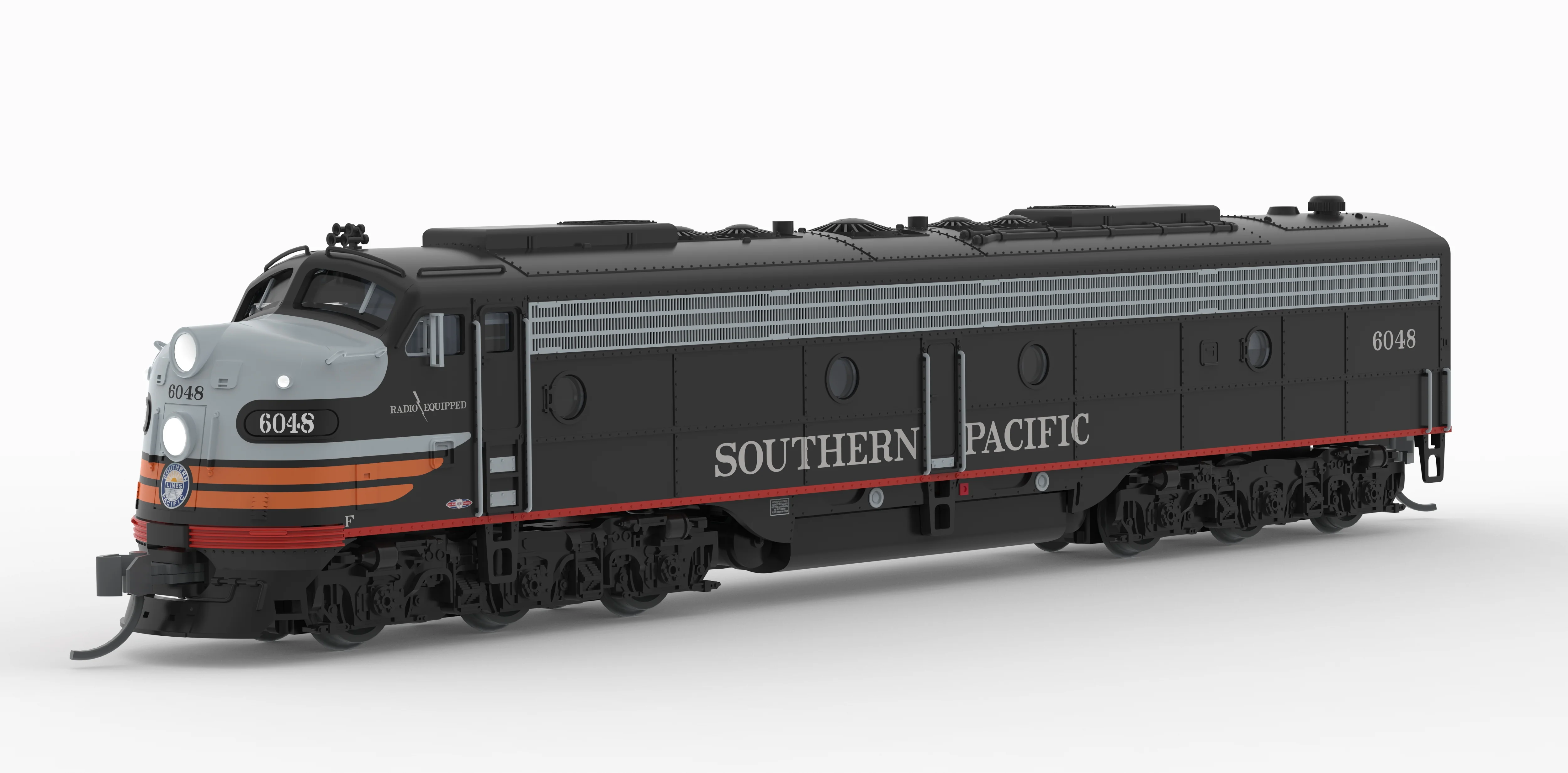 10303 EMD E9A, SP 6050, Black Widow Scheme, No-Sound / DCC-Ready, N