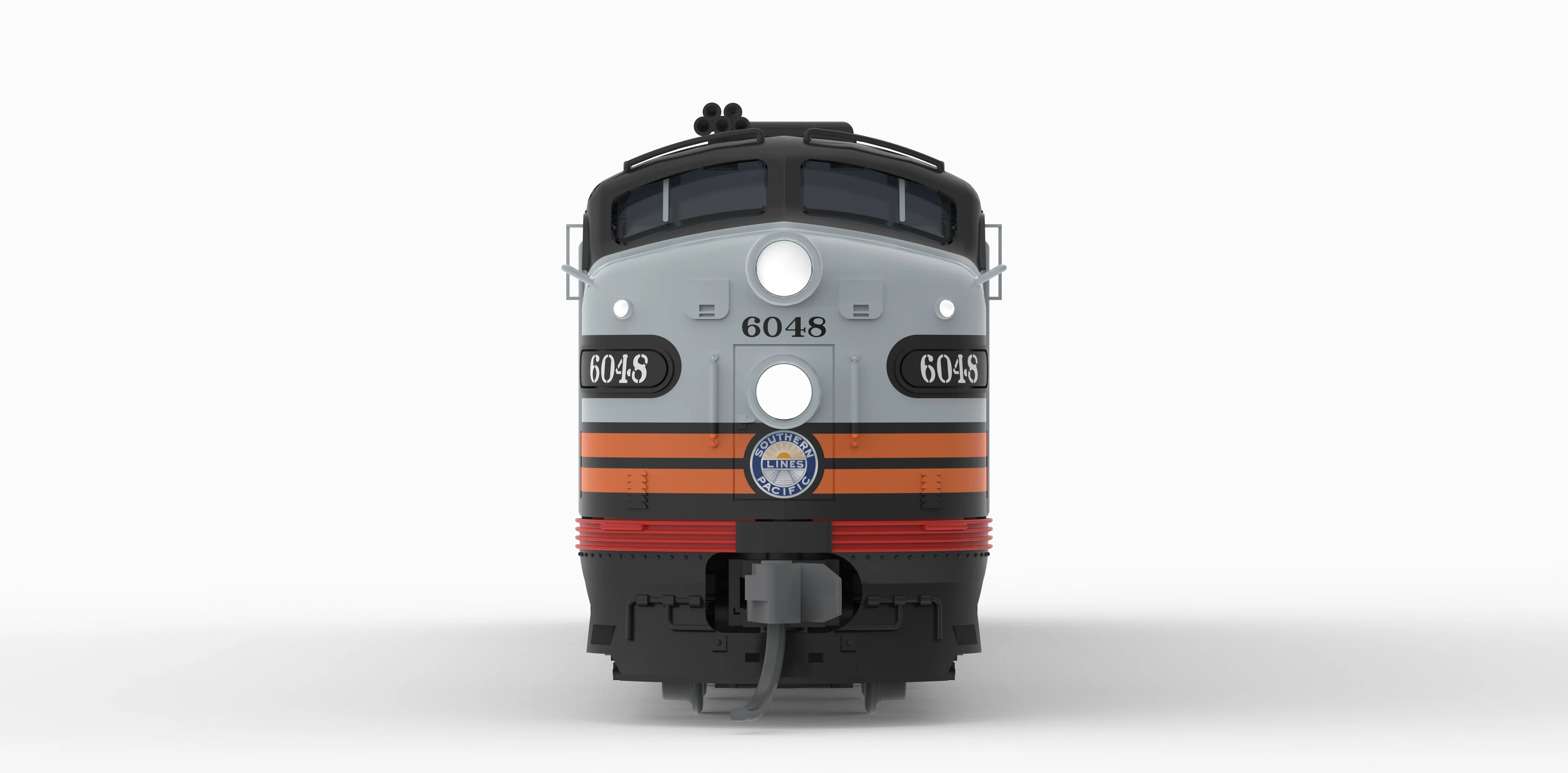 10303 EMD E9A, SP 6050, Black Widow Scheme, No-Sound / DCC-Ready, N - Image 2