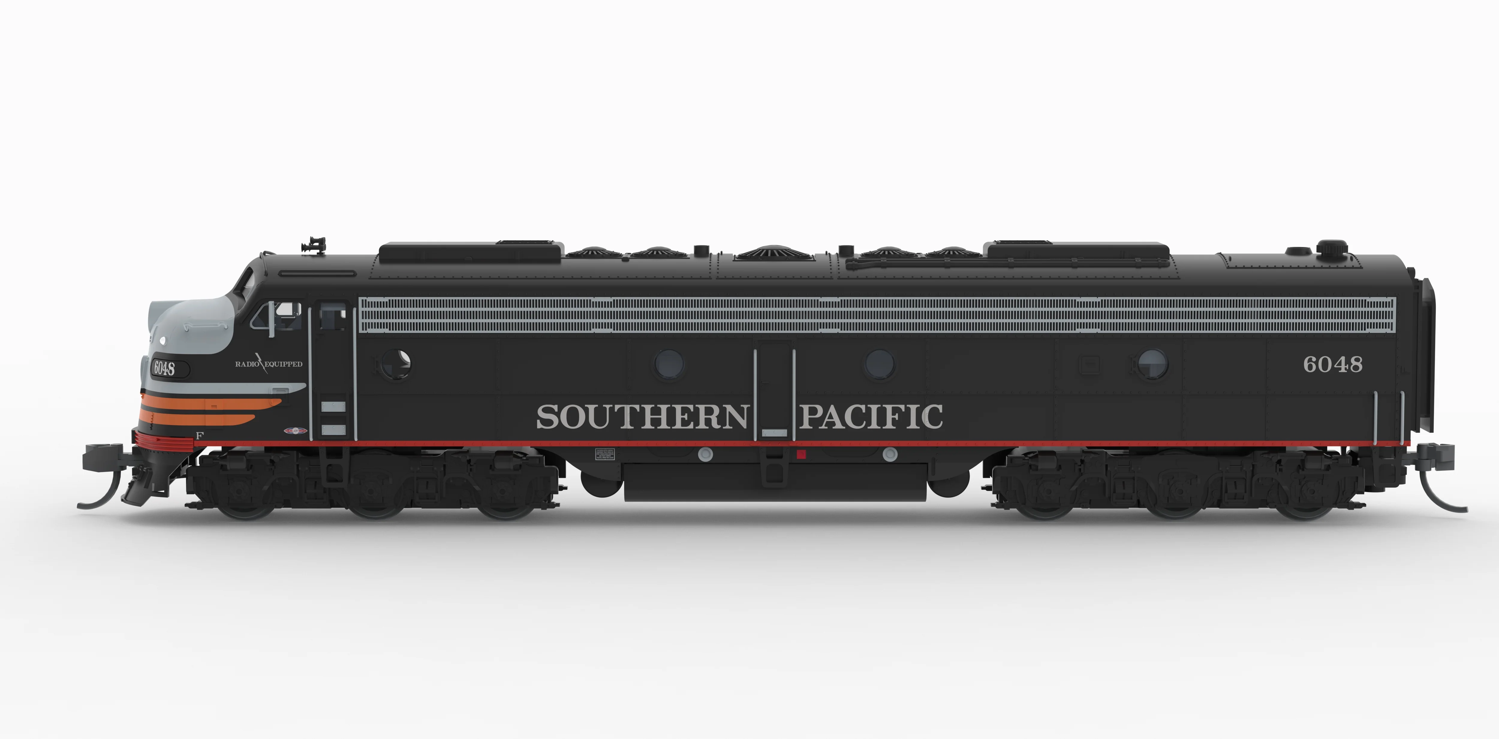 10303 EMD E9A, SP 6050, Black Widow Scheme, No-Sound / DCC-Ready, N - Image 3