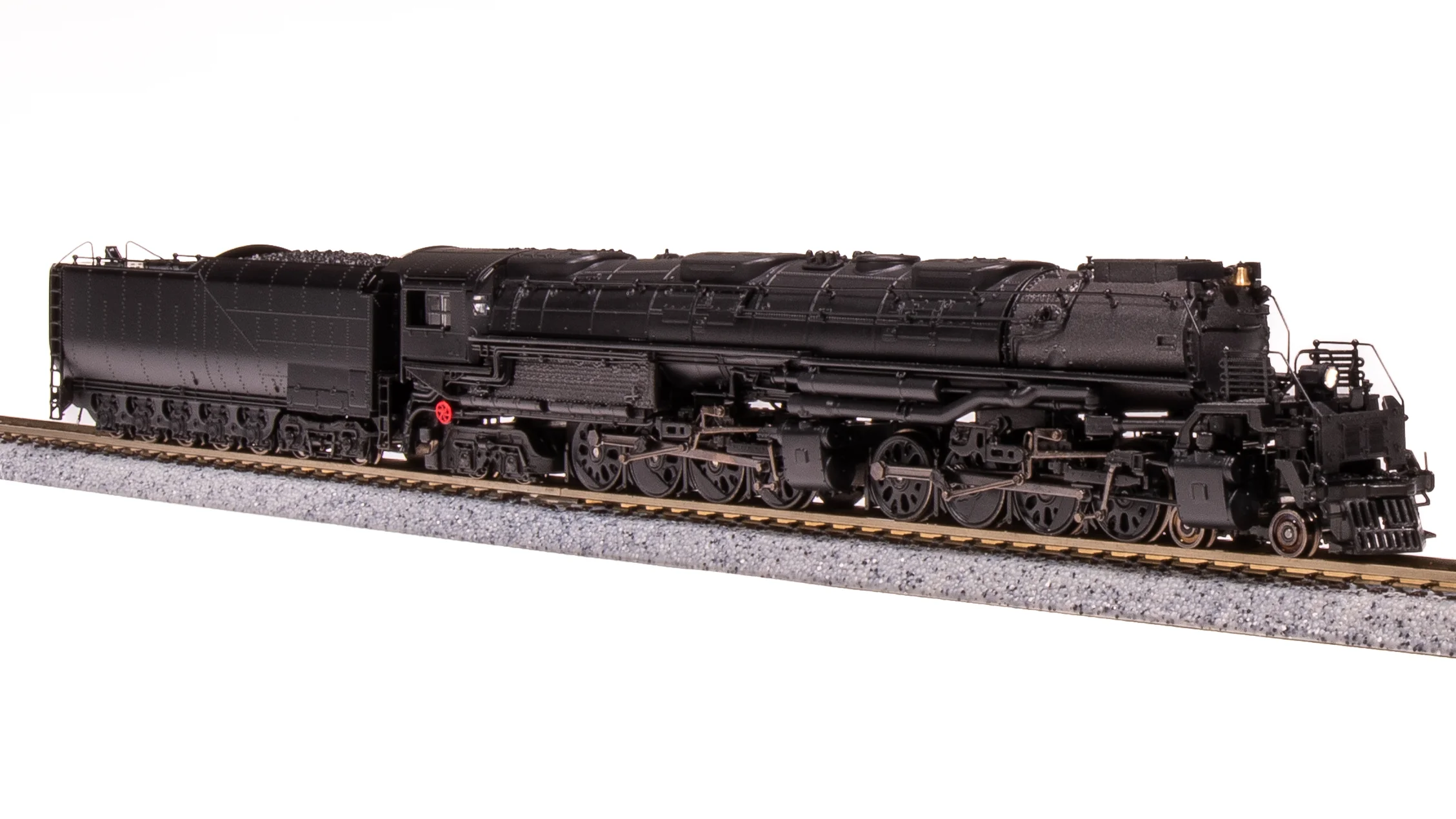 7232 UP Big Boy, Unlettered, 1941, As-Delivered Aftercooler, 25-C-100 Coal Tender, Paragon4 Sound/DC/DCC, Smoke, N - Image 13