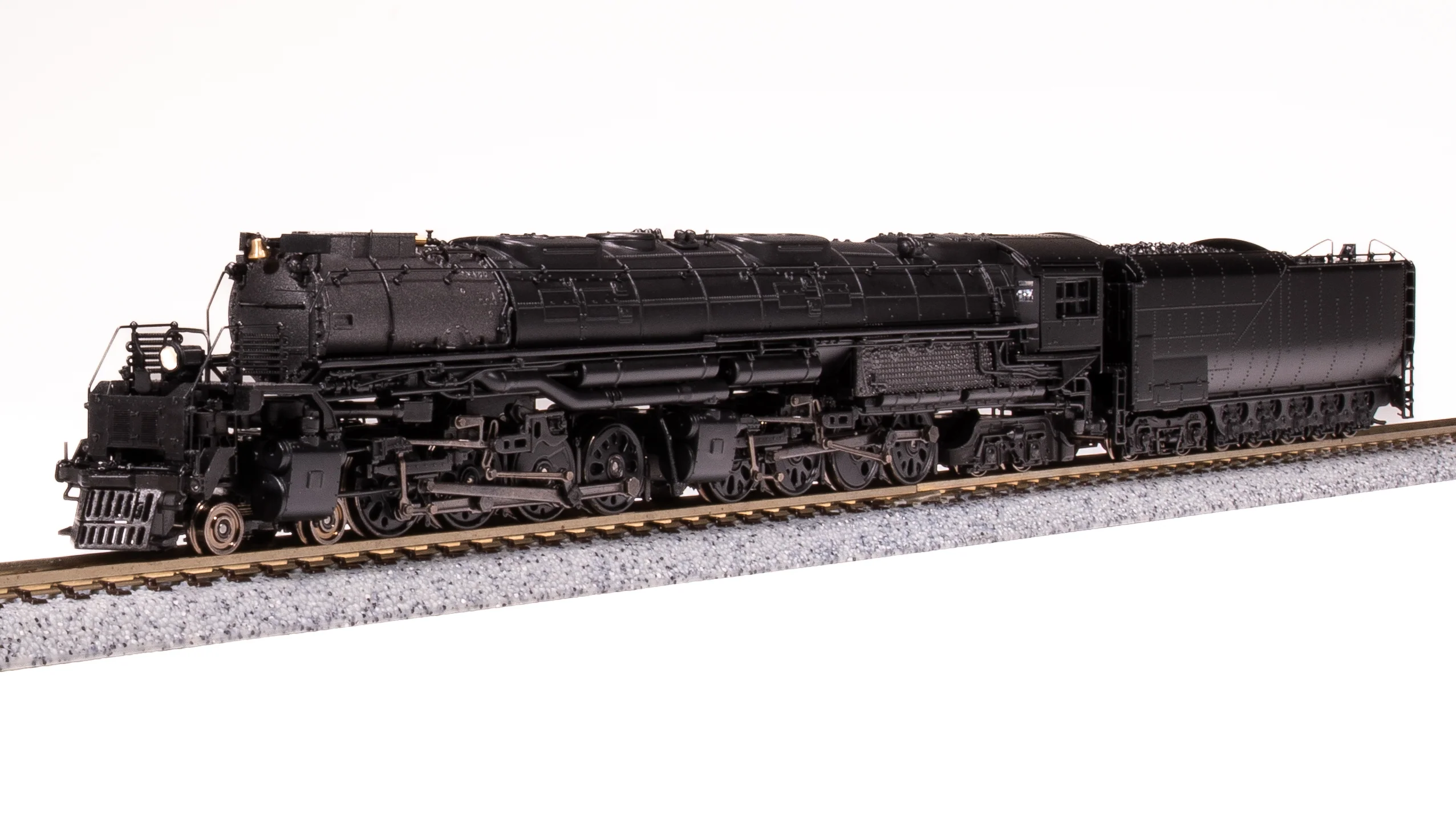 7232 UP Big Boy, Unlettered, 1941, As-Delivered Aftercooler, 25-C-100 Coal Tender, Paragon4 Sound/DC/DCC, Smoke, N - Image 3