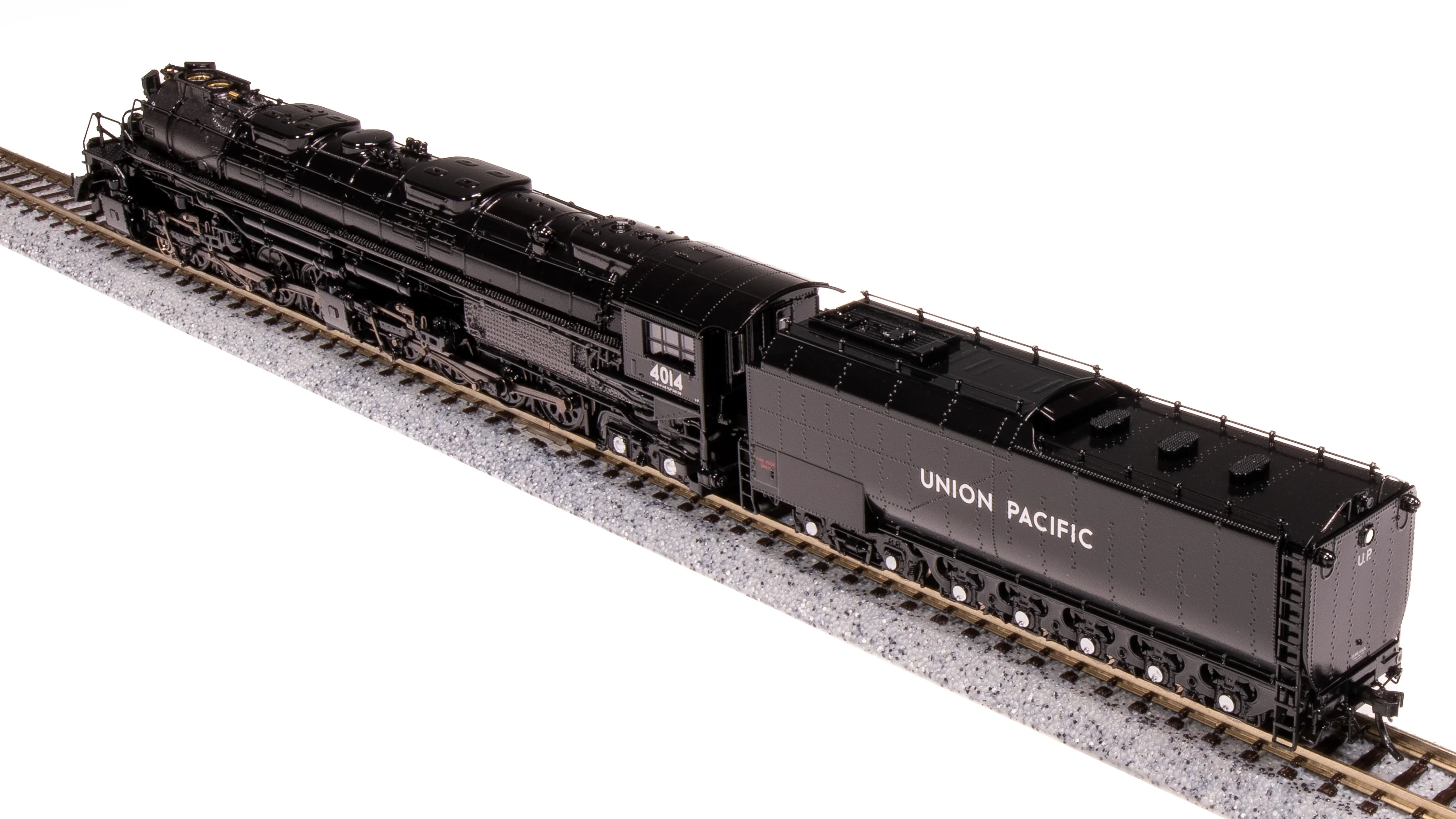 7237 UP Big Boy #4014, Promontory Excursion, Glossy Finish, Challenger Excursion Tender, Paragon4 Sound/DC/DCC, Smoke, N - Image 10