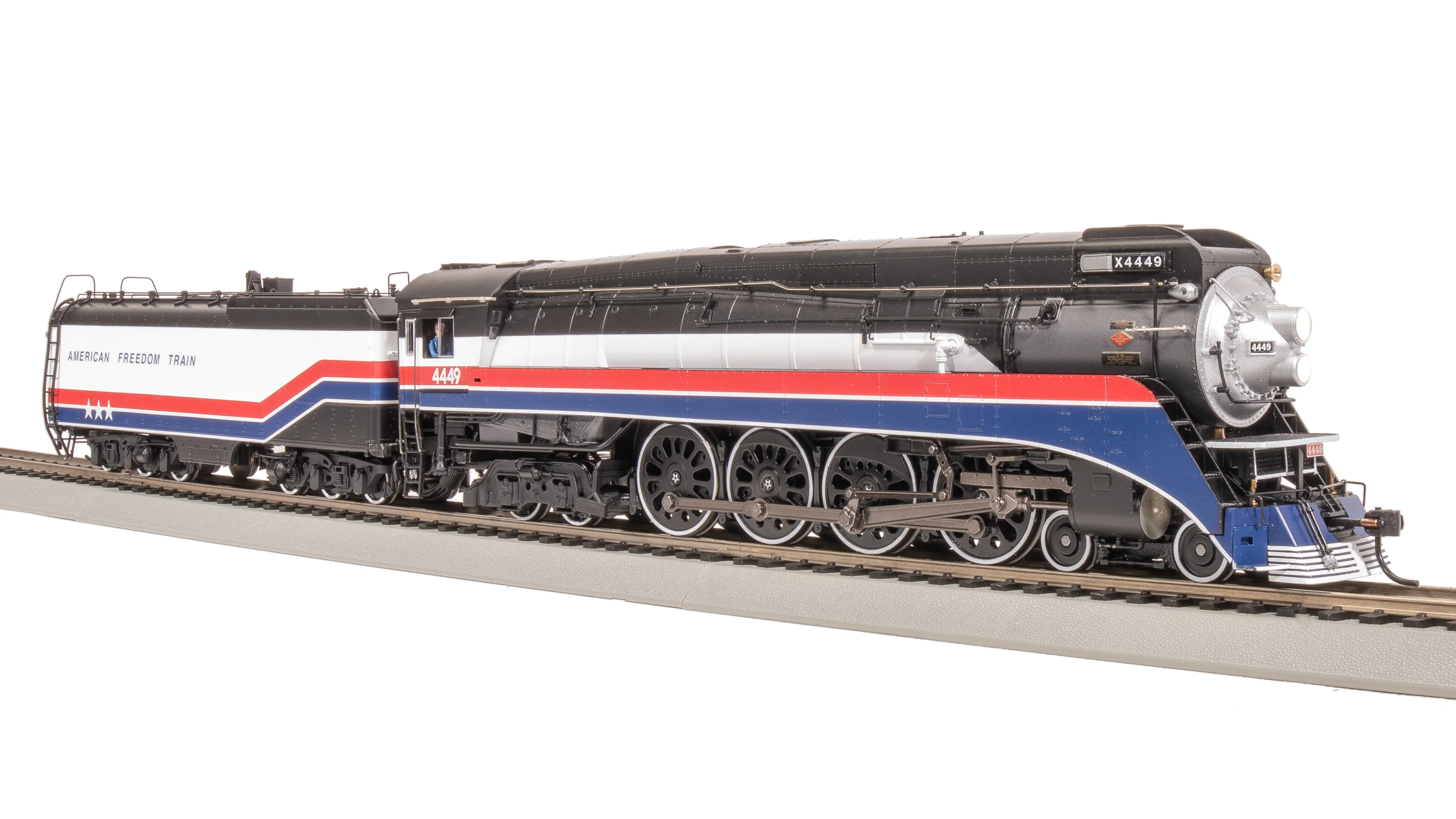7612 Southern Pacific GS-4, #4449, 1975 American Freedom Train, Paragon4 Sound/DC/DCC, Smoke, HO - Image 8