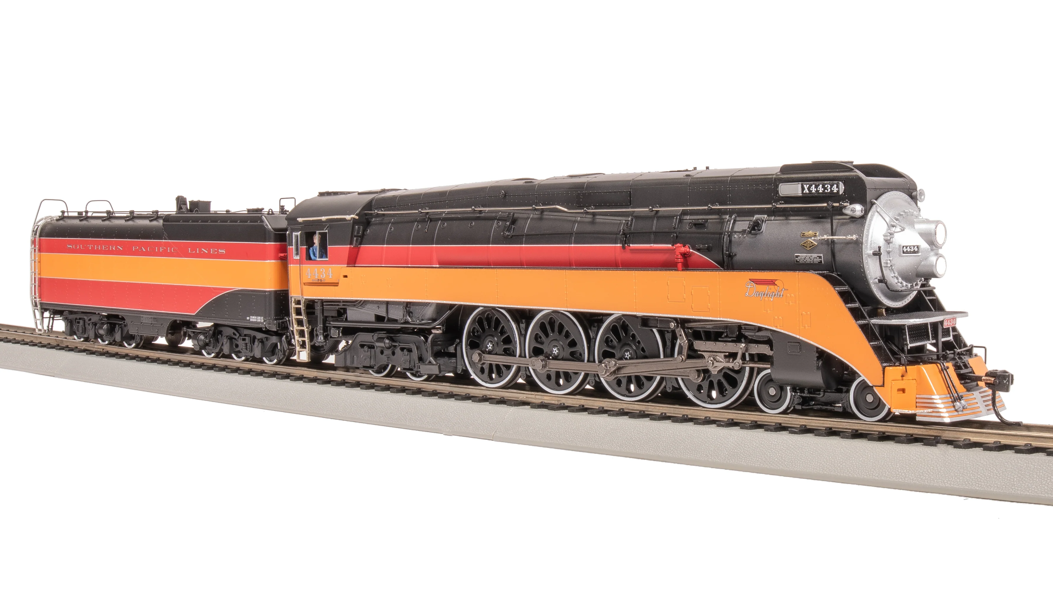7613 Southern Pacific GS-4, #4434, In-Service, As-Delivered, Daylight Paint, Paragon4 Sound/DC/DCC, Smoke, HO - Image 7