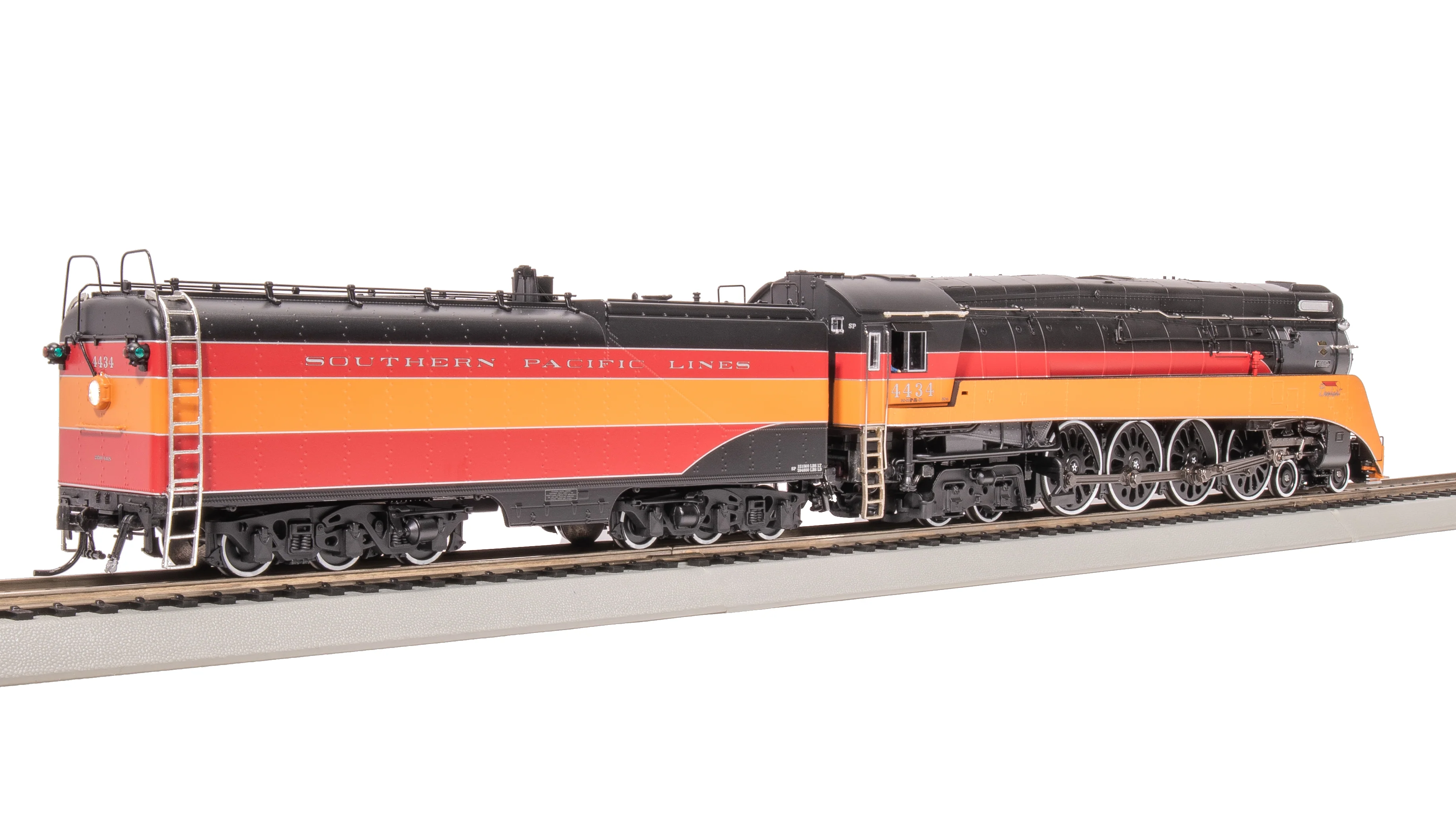 7615 Southern Pacific GS-4, #4442, In-Service, As-Delivered, Daylight Paint, Paragon4 Sound/DC/DCC, Smoke, HO - Image 6