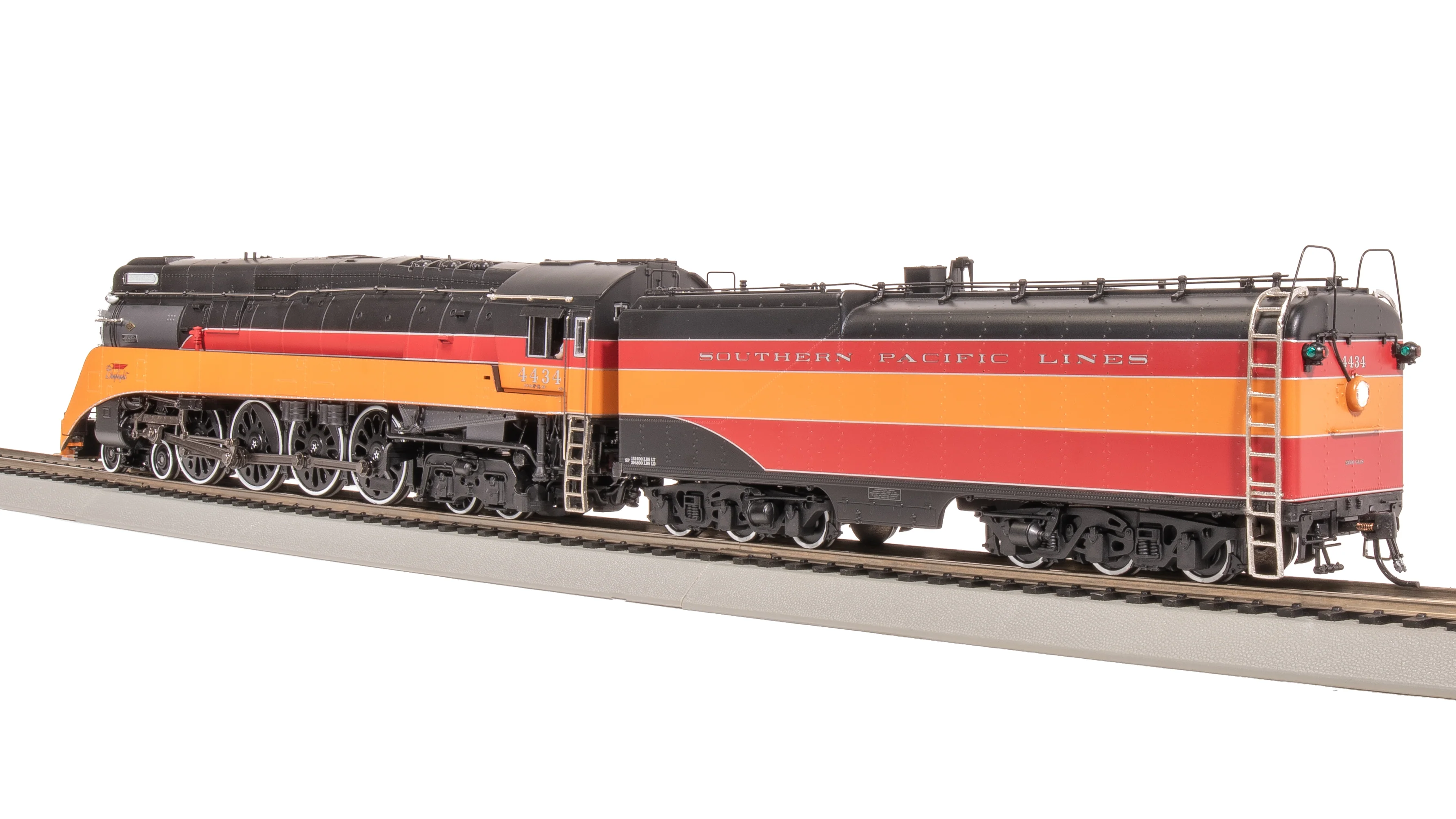 7615 Southern Pacific GS-4, #4442, In-Service, As-Delivered, Daylight Paint, Paragon4 Sound/DC/DCC, Smoke, HO - Image 8