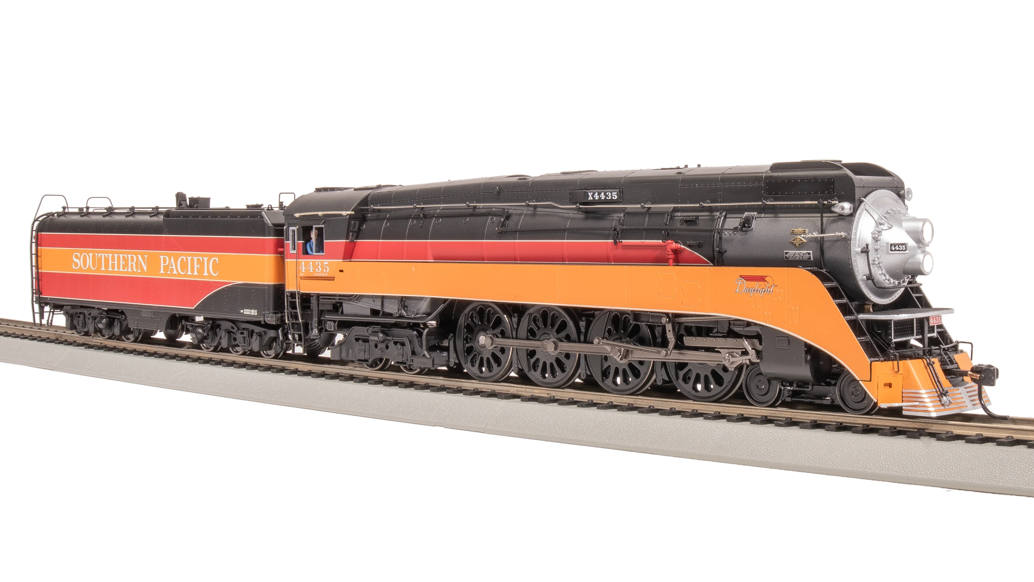 7616 Southern Pacific GS-4, #4435, In-Service, Post-War, Daylight Paint, Paragon4 Sound/DC/DCC, Smoke, HO - Image 7