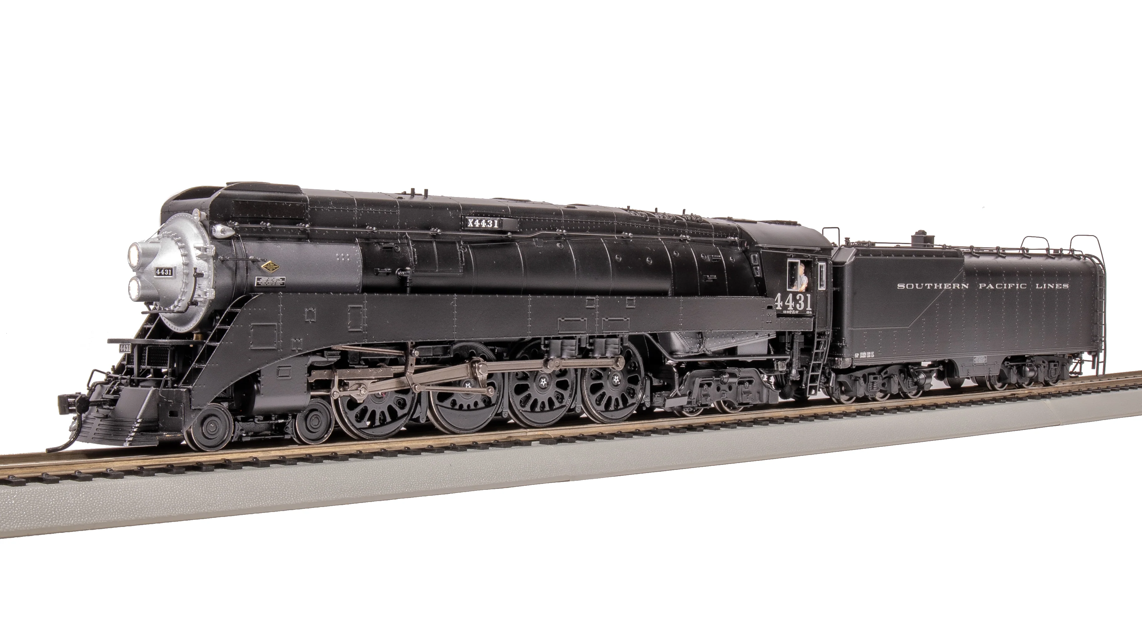7620 Southern Pacific GS-4, #4438, In-Service, Black Paint, Paragon4 Sound/DC/DCC, Smoke, HO - Image 5