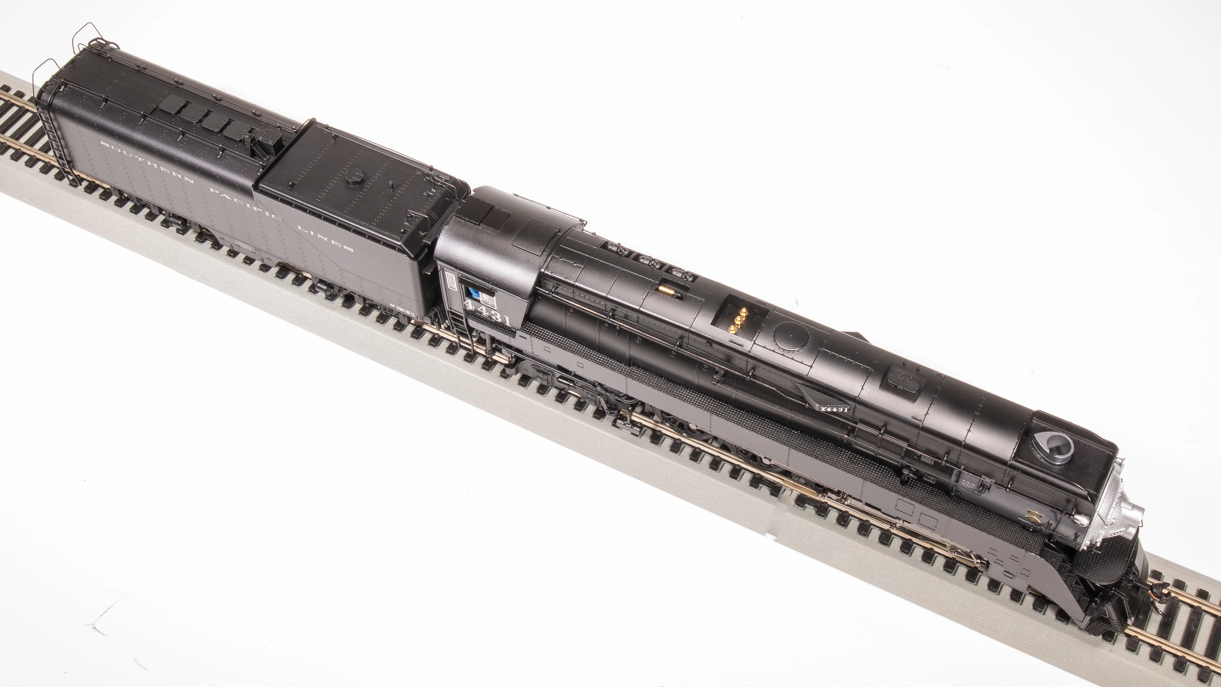 7620 Southern Pacific GS-4, #4438, In-Service, Black Paint, Paragon4 Sound/DC/DCC, Smoke, HO - Image 9