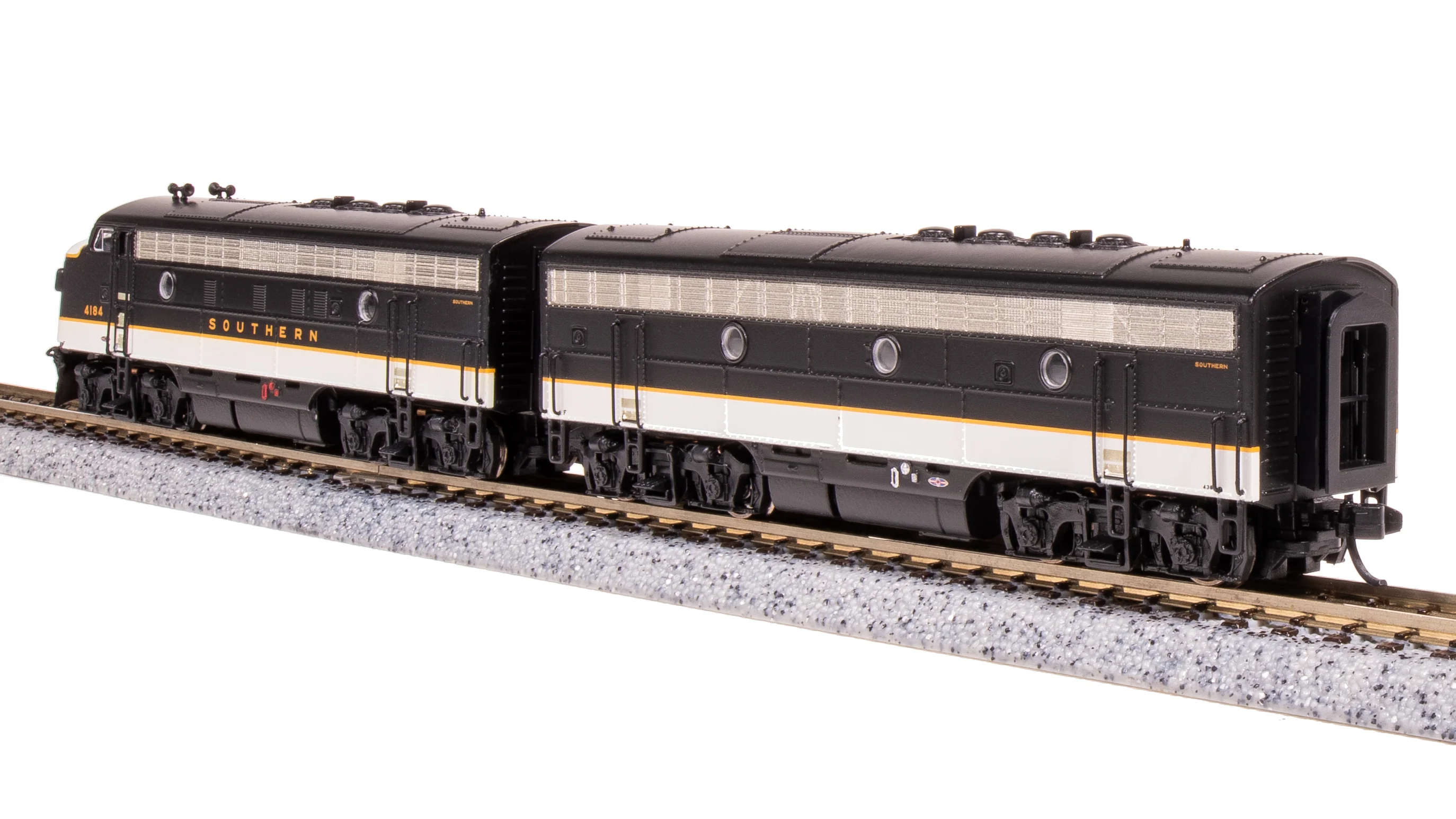 7725 EMD F3 AB, SOU 4184/4364, Tuxedo Scheme, A-unit Paragon4 Sound/DC/DCC, Unpowered B, N - Image 16