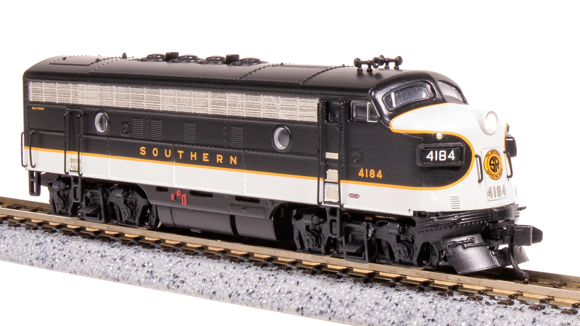7725 EMD F3 AB, SOU 4184/4364, Tuxedo Scheme, A-unit Paragon4 Sound/DC/DCC, Unpowered B, N - Image 17