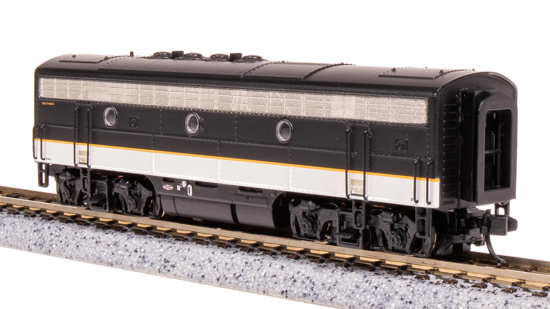 7725 EMD F3 AB, SOU 4184/4364, Tuxedo Scheme, A-unit Paragon4 Sound/DC/DCC, Unpowered B, N - Image 19