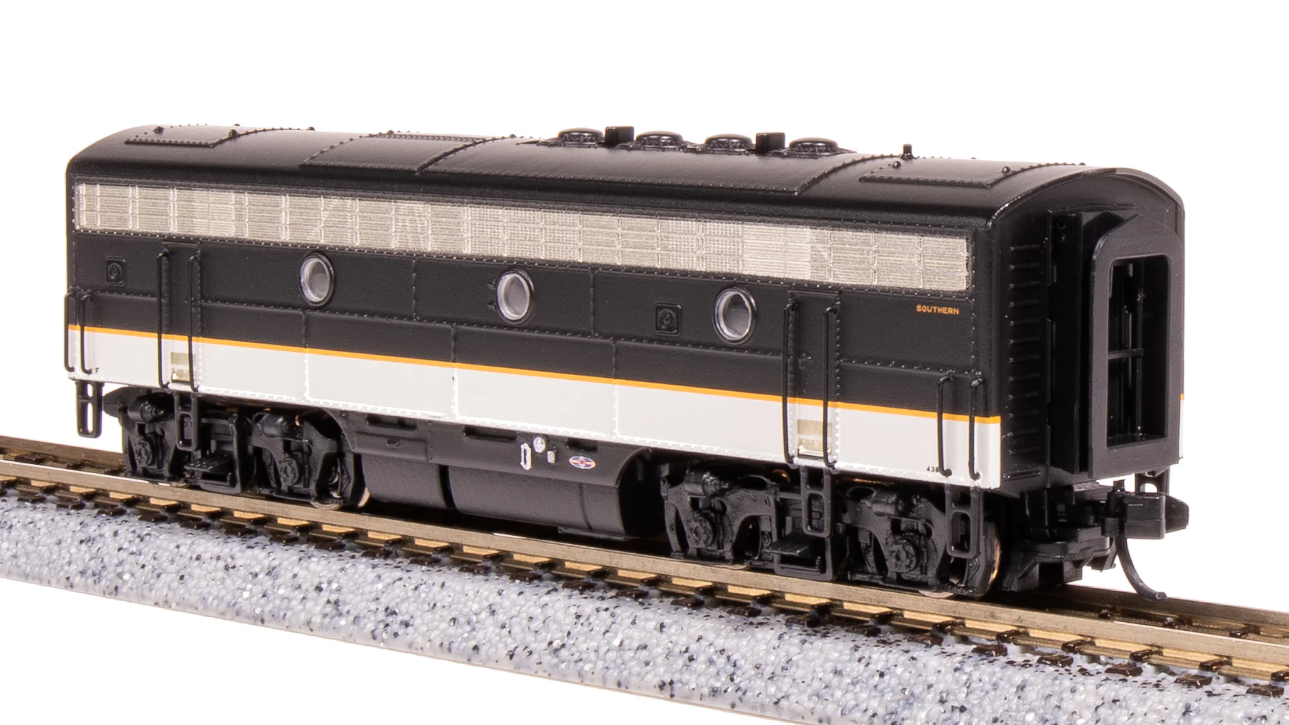 7725 EMD F3 AB, SOU 4184/4364, Tuxedo Scheme, A-unit Paragon4 Sound/DC/DCC, Unpowered B, N - Image 20
