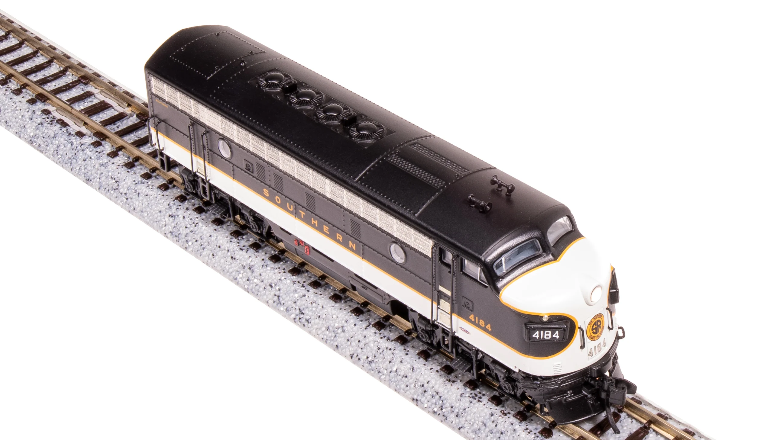7725 EMD F3 AB, SOU 4184/4364, Tuxedo Scheme, A-unit Paragon4 Sound/DC/DCC, Unpowered B, N - Image 23
