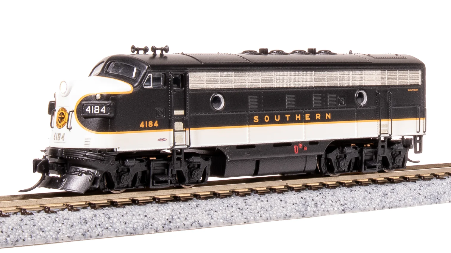 7725 EMD F3 AB, SOU 4184/4364, Tuxedo Scheme, A-unit Paragon4 Sound/DC/DCC, Unpowered B, N - Image 9
