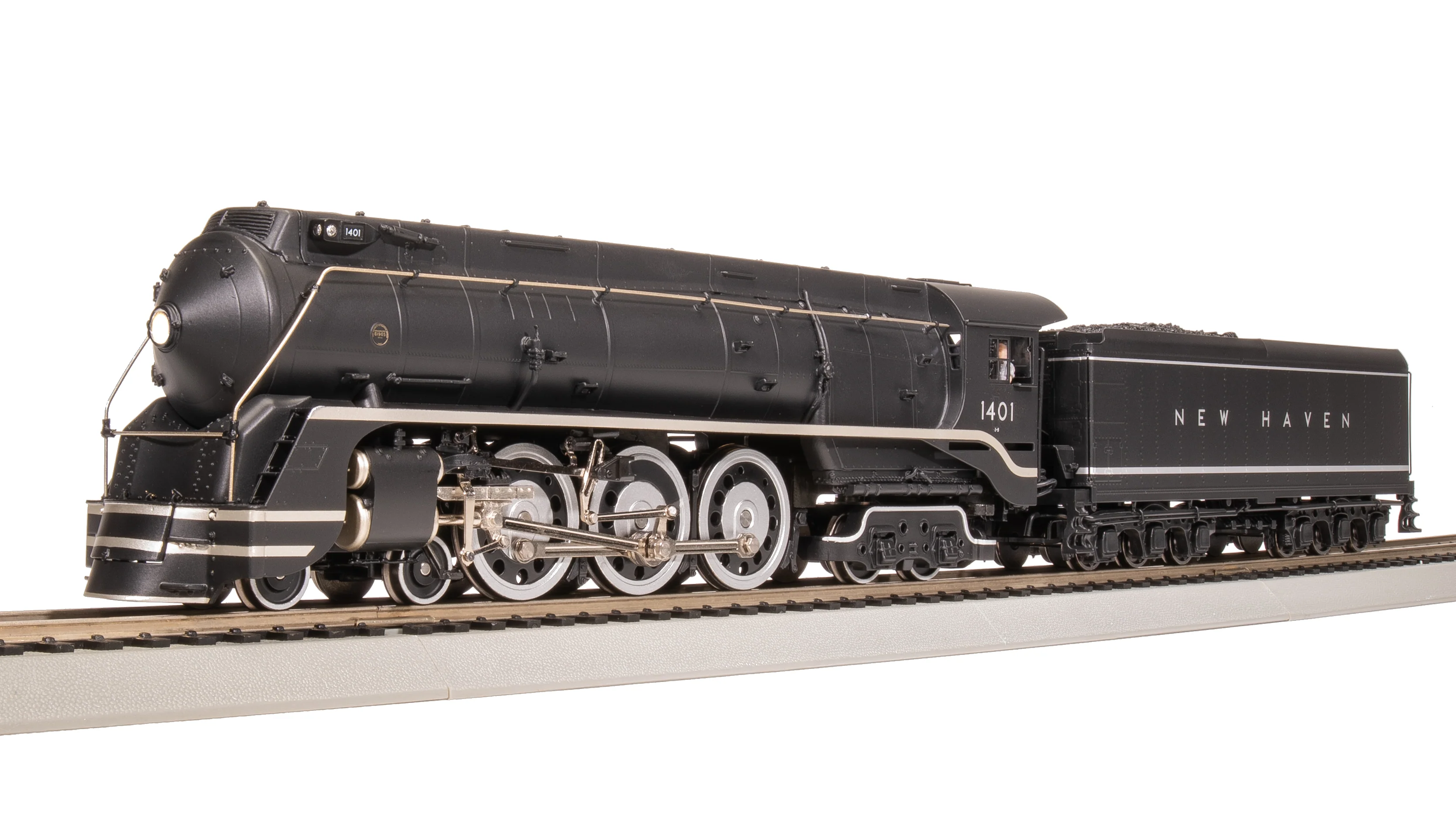7870 New Haven I-5, #1401, Original Block Lettering, Paragon4 Sound/DC/DCC, Smoke, HO - Image 3