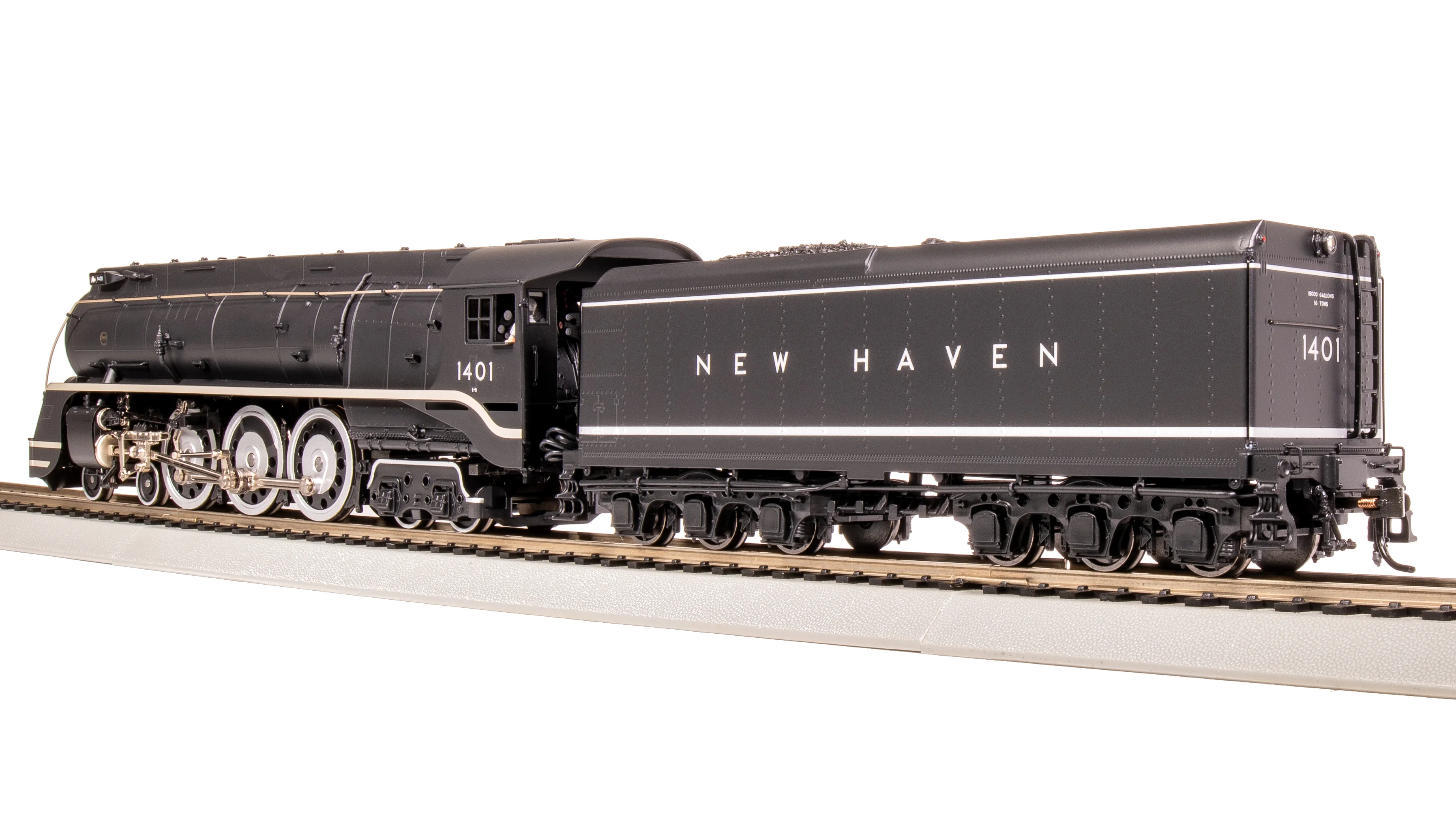 7870 New Haven I-5, #1401, Original Block Lettering, Paragon4 Sound/DC/DCC, Smoke, HO - Image 8