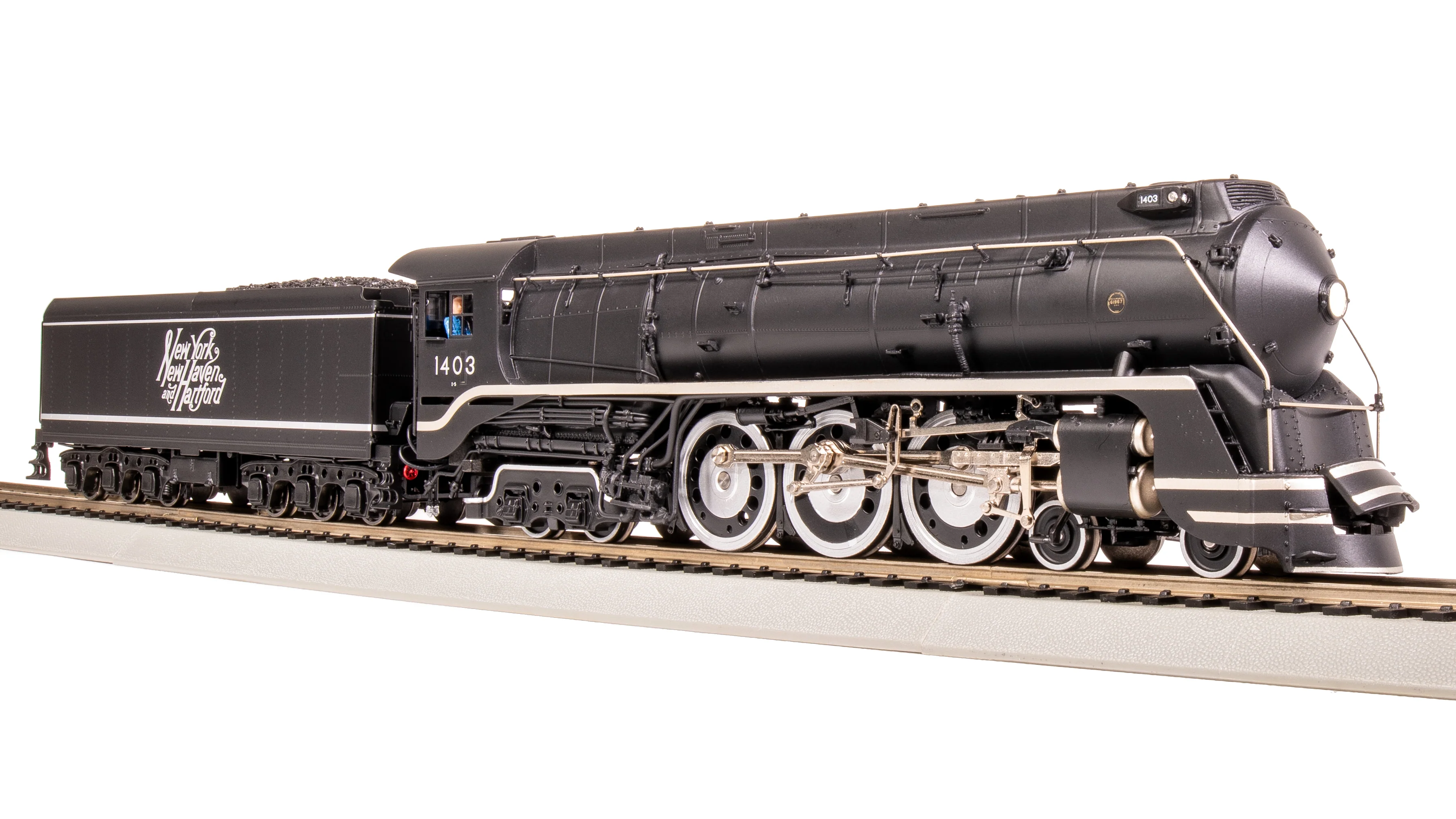 7874 New Haven I-5, #1403, Large Script, Paragon4 Sound/DC/DCC, Smoke, HO - Image 7