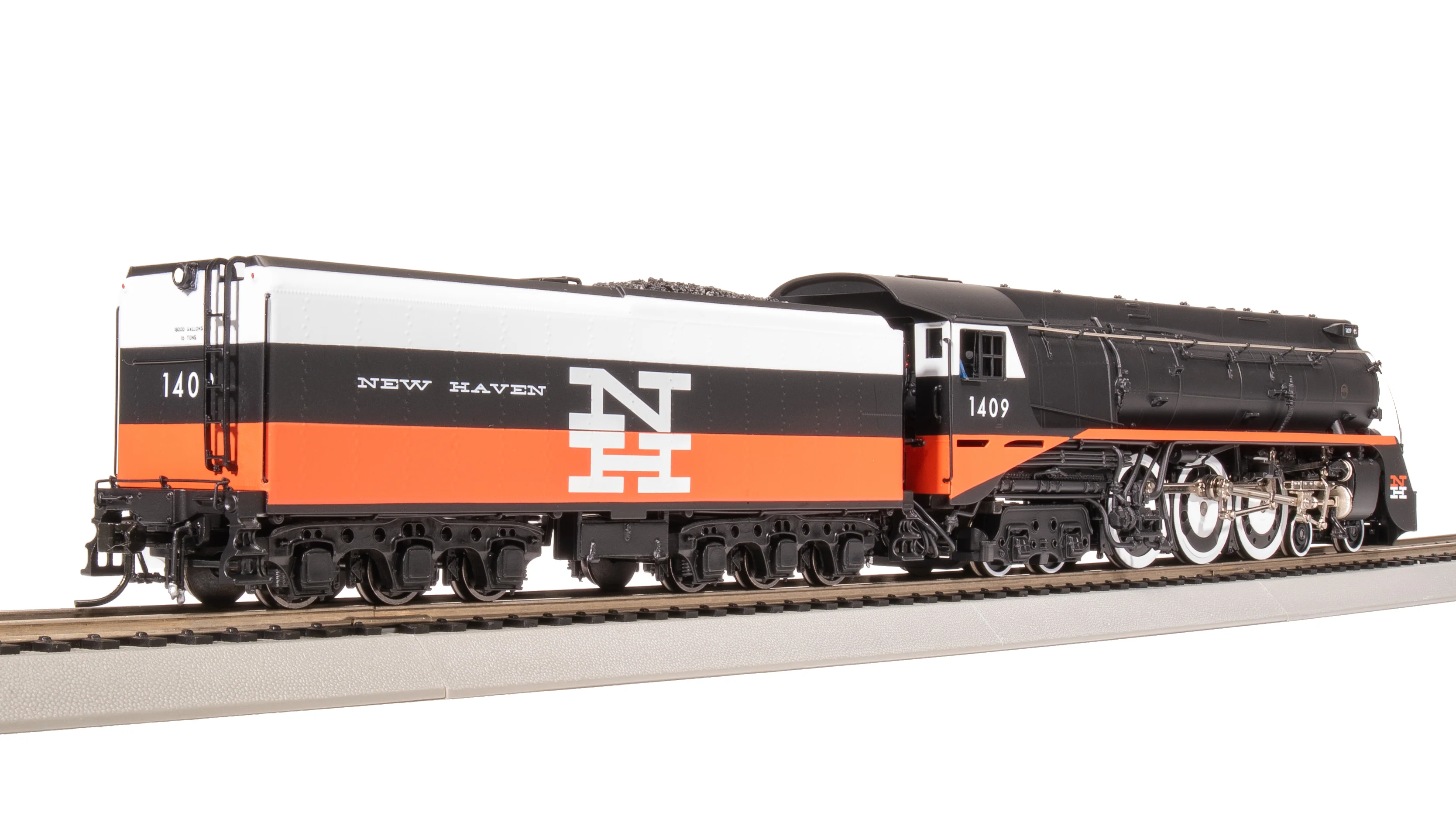 7877 New Haven I-5, #1409, McGinnis Fantasy Scheme, Paragon4 Sound/DC/DCC, Smoke, HO - Image 4