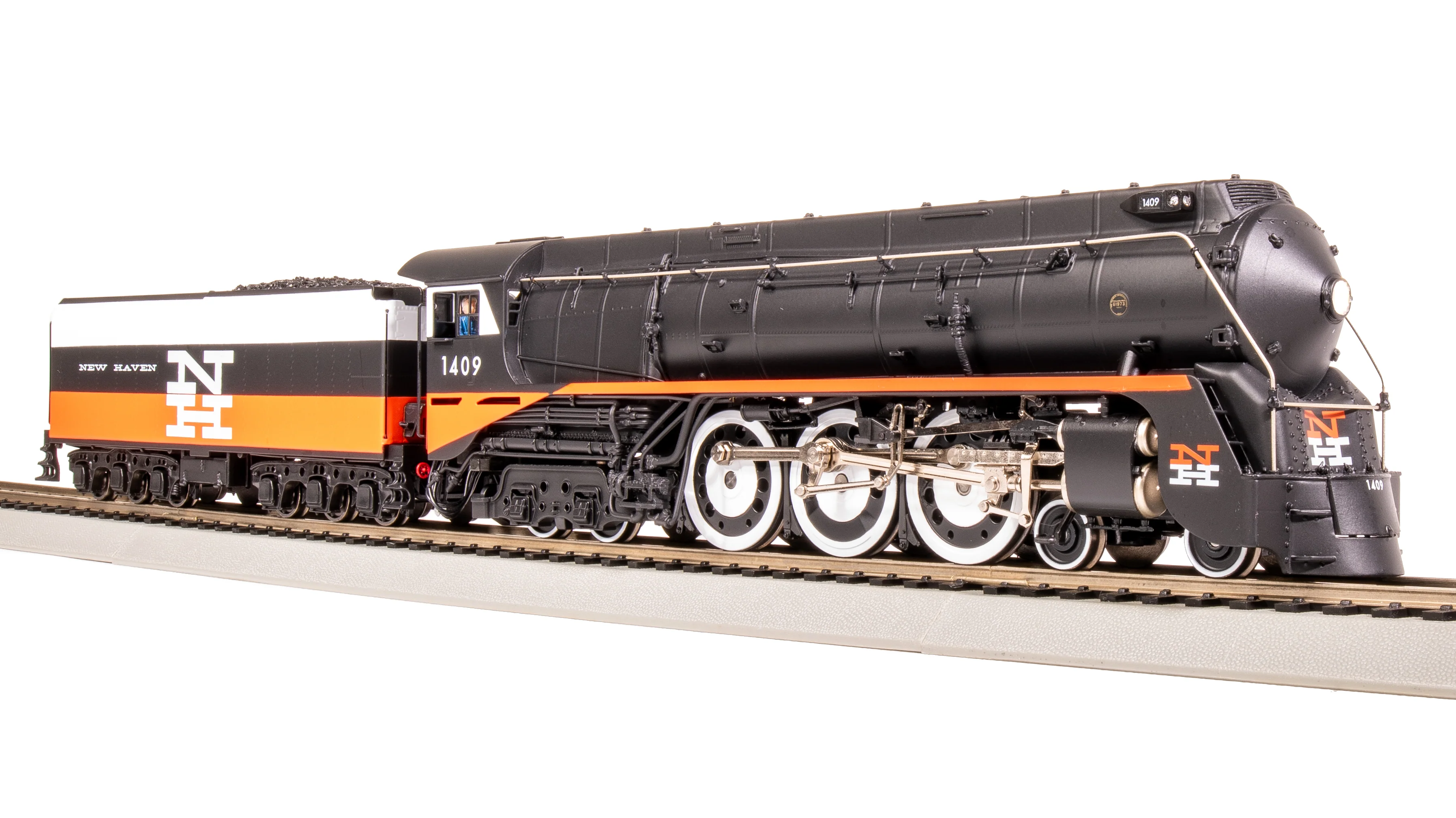 7877 New Haven I-5, #1409, McGinnis Fantasy Scheme, Paragon4 Sound/DC/DCC, Smoke, HO - Image 7