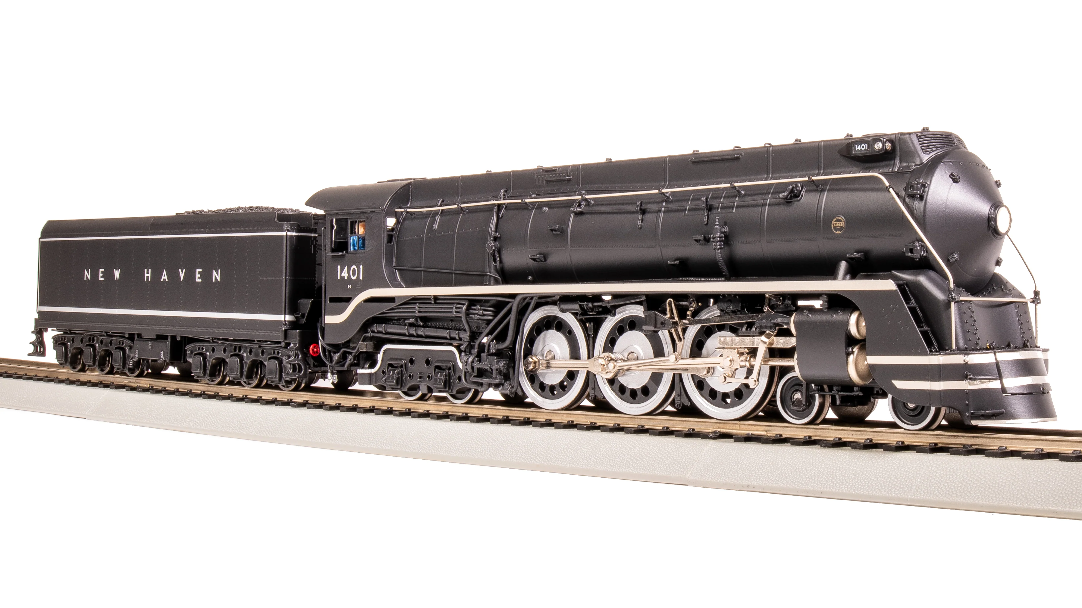 8084 New Haven I-5, #1401, Original Block Lettering, No-Sound / DCC-Ready, HO - Image 7