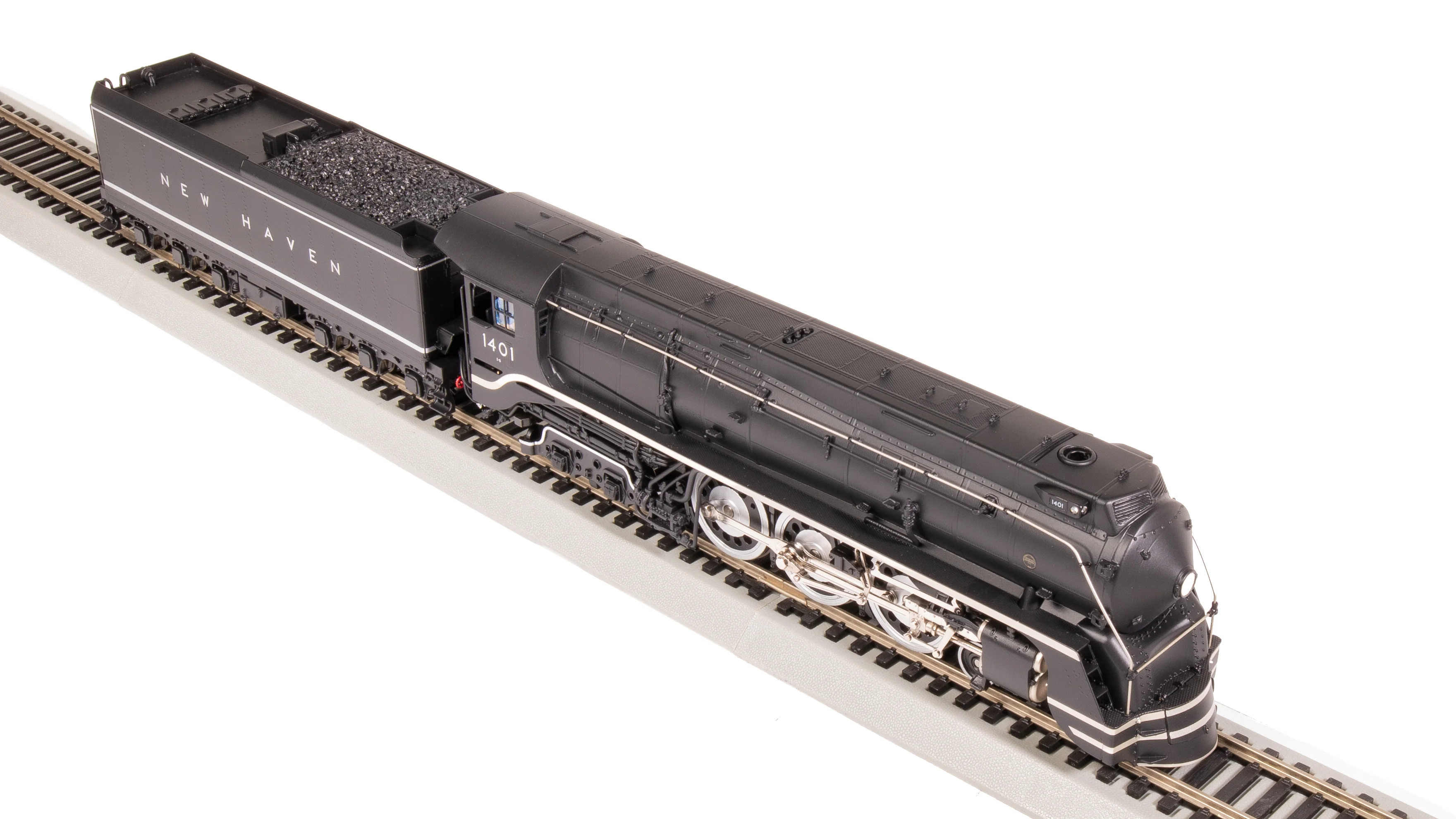 8084 New Haven I-5, #1401, Original Block Lettering, No-Sound / DCC-Ready, HO - Image 9