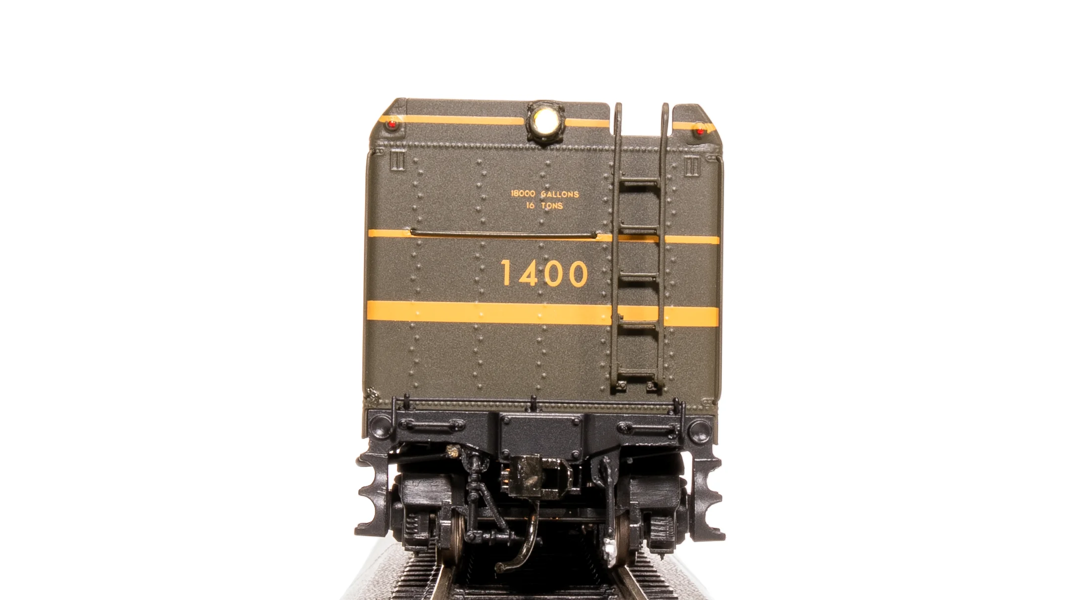 8087 New Haven I-5, #1400, Green Fantasy Scheme, No-Sound / DCC-Ready, HO - Image 6
